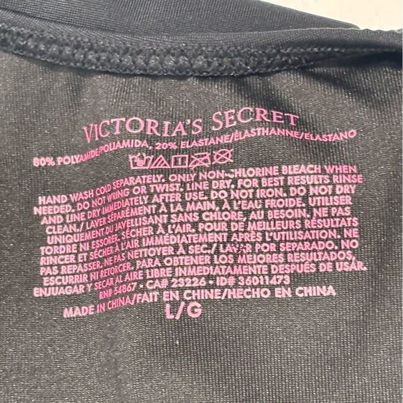 Victoria’s Secret | Lace-Up Negril Plunge One Piece Swimsuit Bathing Suit L - Picture 9 of 16